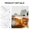 thumbnail image 4 of SHISUYAN 1 Set of Office Keyboard Tray Under Desk Pull Out Keyboard Tray Convenient Keyboard Drawer with Sliders, 4 of 8
