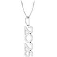 thumbnail image 2 of Auriga Fine Jewelry 925 Sterling Silver 2026 Year 16-18" Necklace for Women, 2 of 4