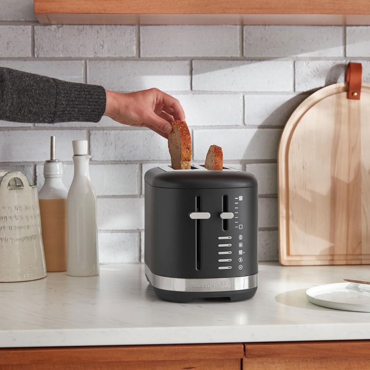 KitchenAid 2 Slice Metal Toaster | Matte Black