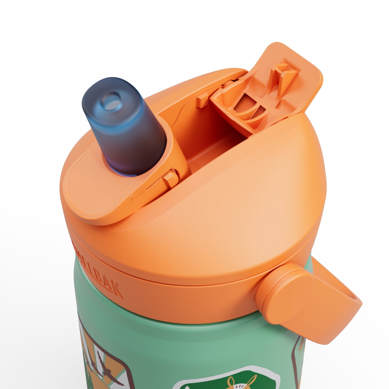 CamelBak Thrive Chug waterfles 25 oz - geïsoleerd roestvrij staal, Sierra Red