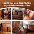 thumbnail image 4 of Weiman 3-1 Leather Cleaner & Conditioner for Furniture, Auto, Bags & Shoes, UVX Protection,16oz, 4 of 9