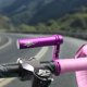 thumbnail image 1 of Soporte extendido para manillar de bicicleta, accesorios impermeables para bicicleta de 10cm, color morado, 1 of 7
