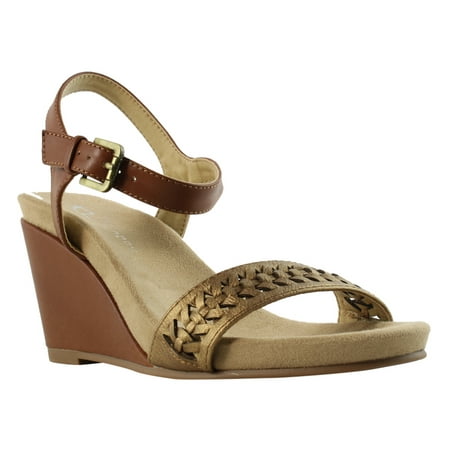 New Ladies Brown Wedge Heel - Chinese Laundry Womens Brown Platform & Wedges Heels Size 7.5 New