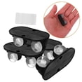 thumbnail image 1 of unbranded 4Ud Adhesivas Autoadhesivas Negras Para Organizar Y Mover Objetos Con Facilidad, 1 of 8