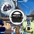 thumbnail image 5 of G & F Products Safety Ear Muffs, 2 pack, 34 dB NRR noise reduction, adjustable headband, for kids & adults, 5 of 9