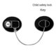 thumbnail image 1 of 2025 Refrigerator Freezer Door Lock Strong Adhesive Toddler Child Safety With Key HOT, 1 of 5
