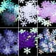 thumbnail image 4 of Cajas Decoraciones de Uñas de Navidad Copo de Nieve Holográfico Brillo de Uñas de Navidad Lentejuelas de Uñas de Copo de Nieve 3D Lentejuelas de Estrella DIY Accesorios de Manicura Láser para Mujeres, 4 of 5