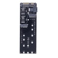 thumbnail image 1 of 22Pin SATA M.2 SSD Adapter SFF-8643 to NVMe M.2 NGFF SSD for Mainboard, 1 of 9