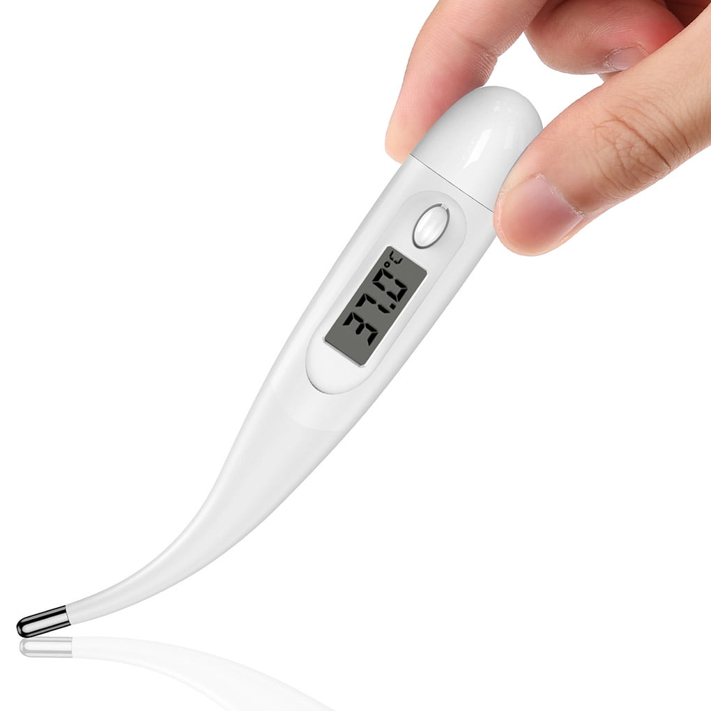 Household Digital Oral Thermometer with Soft Probe Head Baby Body