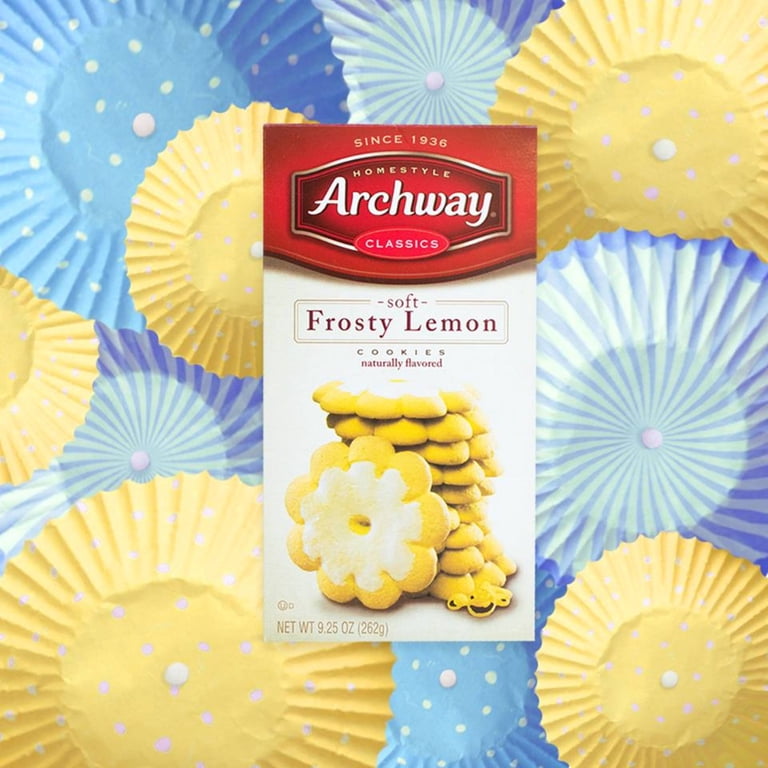 Archway Frosty Lemon Soft Cookies (Value multi-Pack of 3) C11