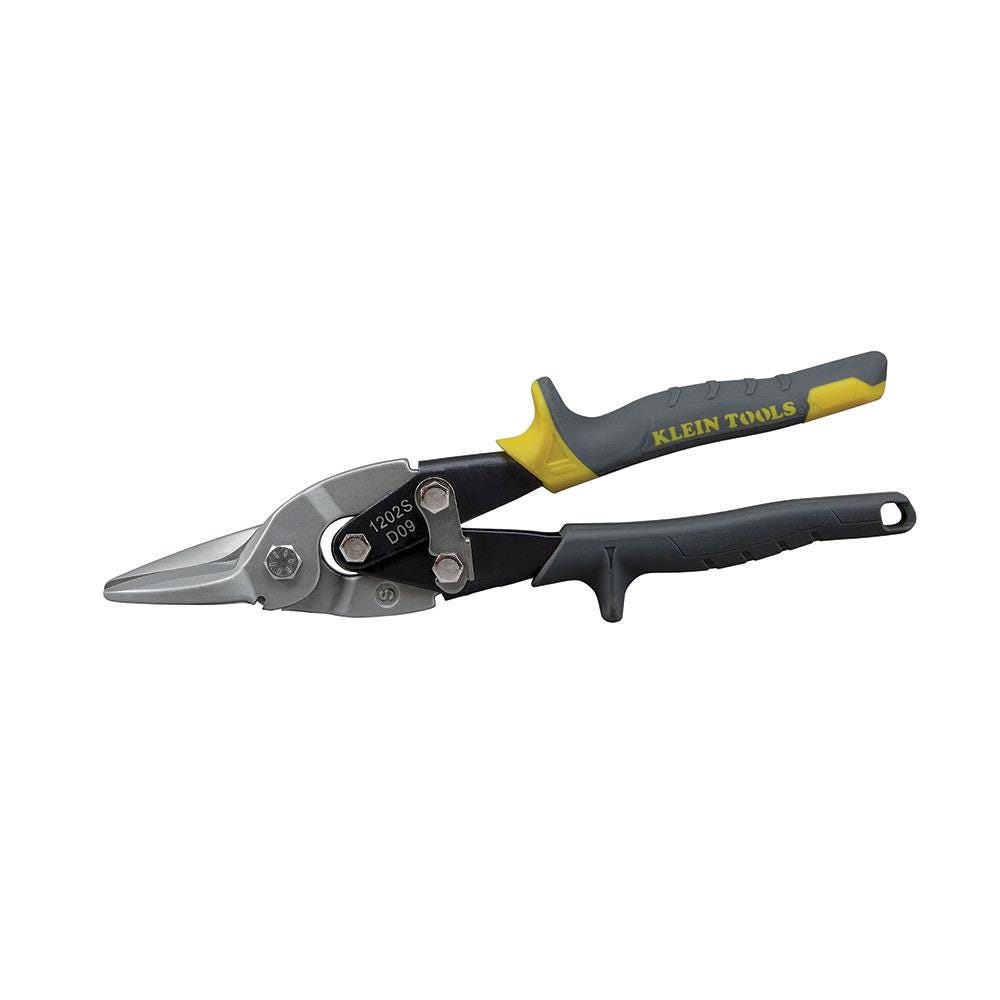 KLEIN TOOLS 1202S Aviation Snips,Wire Cutter,Straight