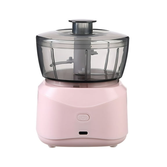 ZEPARO Mini Meat Grinder Electric,Food Processor 350ml Stainless Steel Meat Blender Food Chopper for Meat,Vegetables,Fruits and Nuts with 3 Sharp Blades