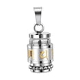 thumbnail image 2 of Pendentifs en Acier Tatanium, Collier Charmant, Accessoire de Collier et Ras du Cou DIY, Poli à la Main, Difficile à Utiliser, 2 of 8