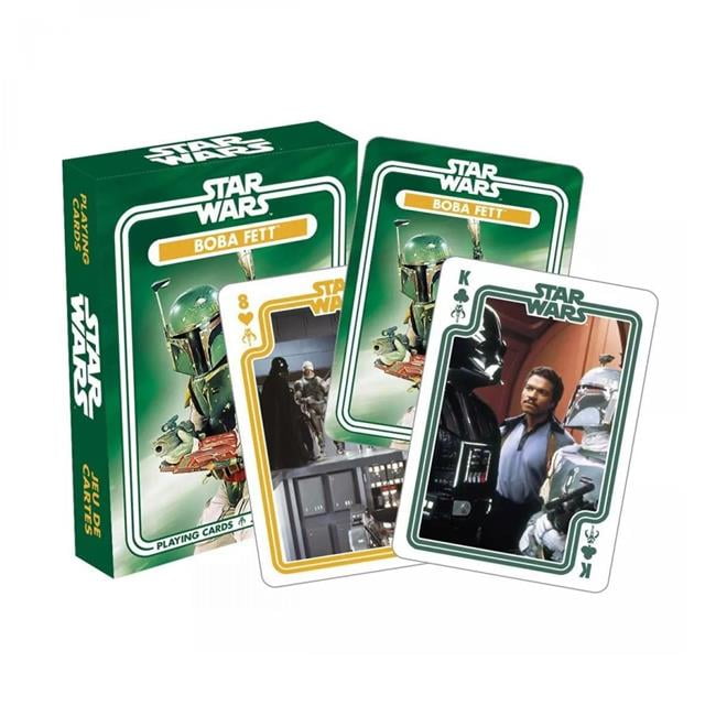 Lot of 6 Disney Star Wars Boba Fett Playing Cards Deck Bounty Hunter Movie A-2 