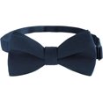 thumbnail image 2 of LAICAIW Classic Pre-Tied Bow Tie for Children & Adults Solid Color Adjustable Bowtie Gabardine, 2 of 7