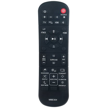 Vinabty Replaced Remote Control Fit for JBL Bar 2.1 Soundbar JBL2GBAR21DBBLKAM