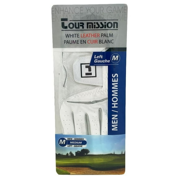 Gant de golf Tour Mission pour Homme, main gauche, Moyen (1 unité)