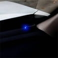 1PC Car Alarm System,Solar Powered Vehicle LED Light AntiTheft Flash