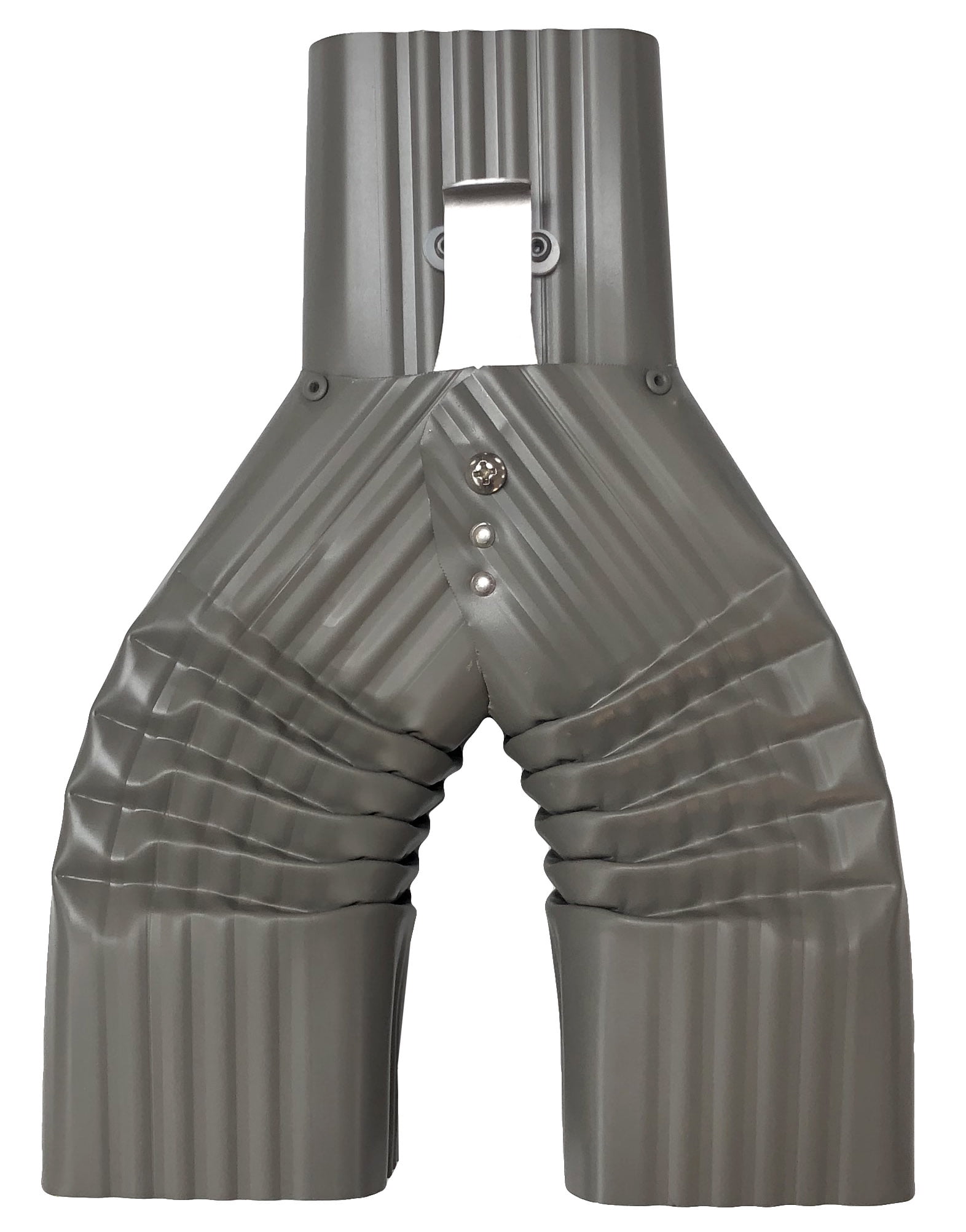 Basic Downspout Diverter for Rain Barrels (3X4, Bronze)