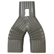 Basic Downspout Diverter for Rain Barrels (2X3, Bronze)