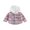 Pink, variant on Toddler Baby Boy Girl Fall Winter Clothes Flannel Hooded Plaid Shirt Jacket Button Down Shacket