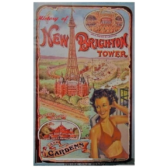 The History of New Brighton Tower (Hardcover)
