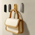 thumbnail image 7 of MODANU Folding Invisible Hooks for Hanging, Heavy Duty Metal Wall Hooks, Space-Saving, for Towels, Key, Coats, Bags(1Pcs, Black), 7 of 7