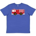 thumbnail image 3 of Inktastic Fire Truck Childs Fireman Youth T-Shirt, 3 of 5