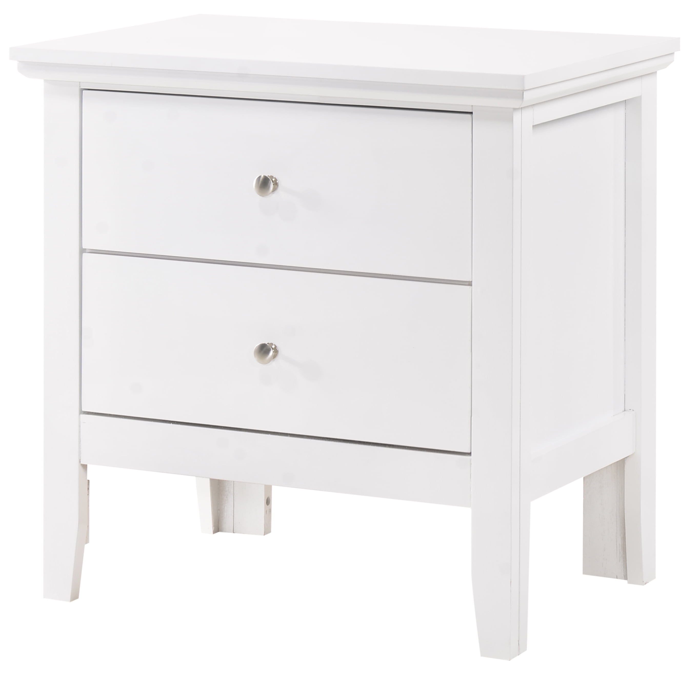 Glory Furniture Primo Nightstand in White Color