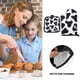 thumbnail image 4 of 1 Set of Heat Resistant Microwave Oven Mitts Anti-scald Baking Mittens, 4 of 4