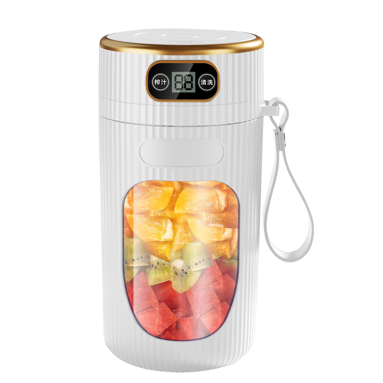 Bpyeka New Type Of Juicer Portable with Digital Display Small Fruit Juicer Cup Home Multifunctional Juicer for Juicer Extraction,Juicer,Home Essentials