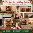 thumbnail image 7 of 20 x 20 cm Christmas Indoor DIY Decor Kit, ABS Holiday Ornament Craft Set for Shelf, Mantel & Room Display, Seasonal Gift for Pearl Art & Craft Lovers, 7 of 7