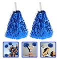 thumbnail image 4 of 12 pompones de animadora de lámina metálica, accesorios de mano para eventos deportivos escolares, actuaciones de equipos de baile., 4 of 8