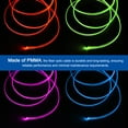 thumbnail image 3 of Uxcell Fiber Optic Cable Car Side Glow LED Illumination Crystal Cables Car Atmosphere Neon Cold Lights 8 Meters 3mmx6mm, 3 of 5