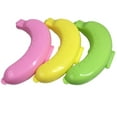 thumbnail image 1 of Qianli Banana Protector Case Outdoor Lunch Fruit Box Storage Holder Banana Guard yellow, 1 of 3