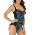 thumbnail image 6 of Fengqque Women's New Splicing Swimsuit Sexy Casual Bikini Piece Swimsuit, 6 of 9