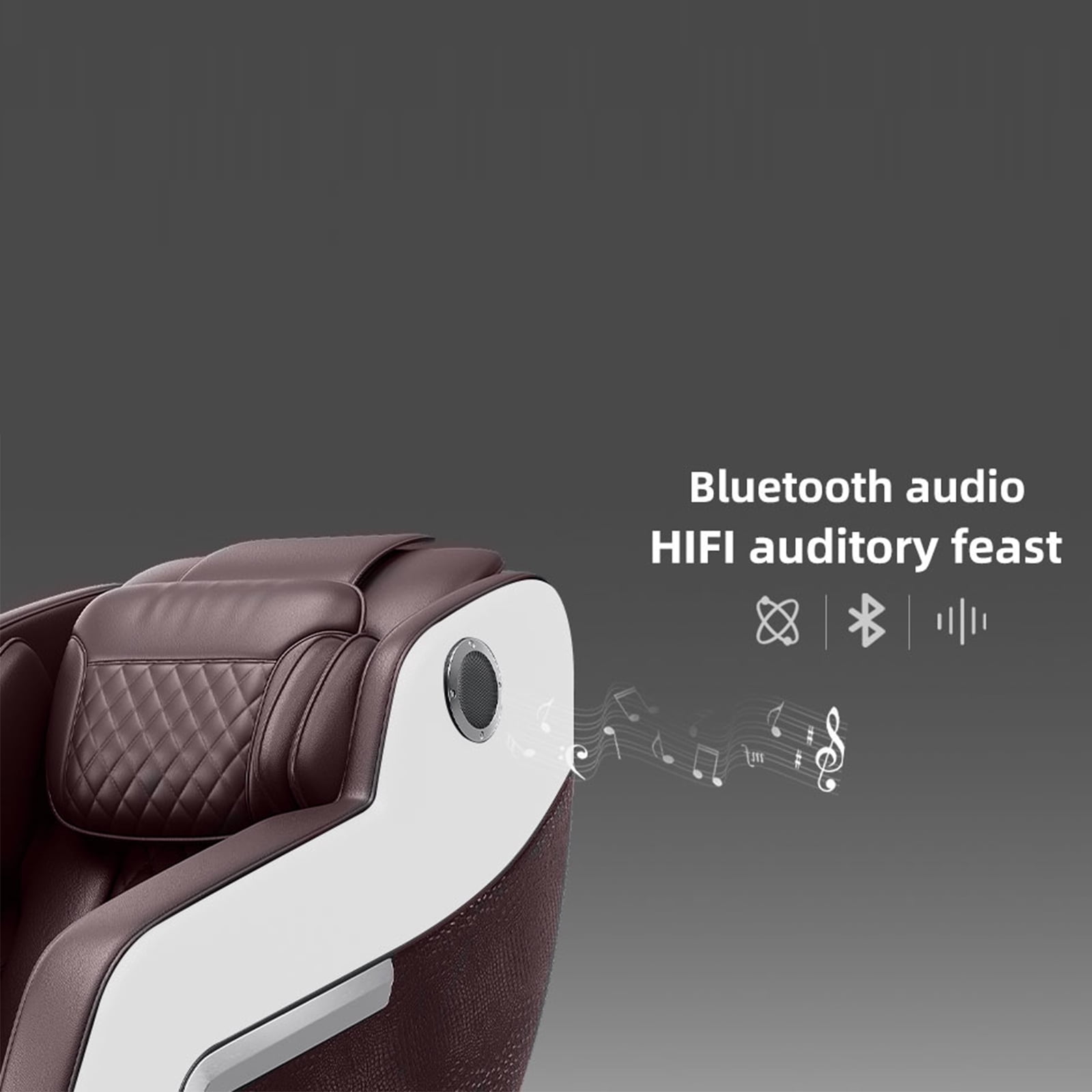 MAYEERTY Zero Gravity Massage Chair for Full Body, Lazy Chair Recliner with 20 Massage Points and 8 Rollers, Brown