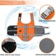 thumbnail image 3 of Chaleco salvavidas para perros EMUST L, impermeable, de alta flotabilidad, naranja, 3 of 5