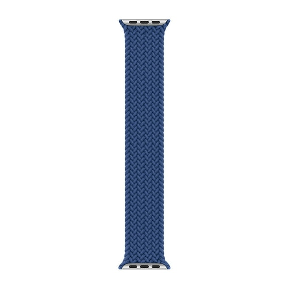 Open Box Genuine Apple Watch Band Braided Solo Loop 38mm 40mm 41mm Atlantic Blue Size 7