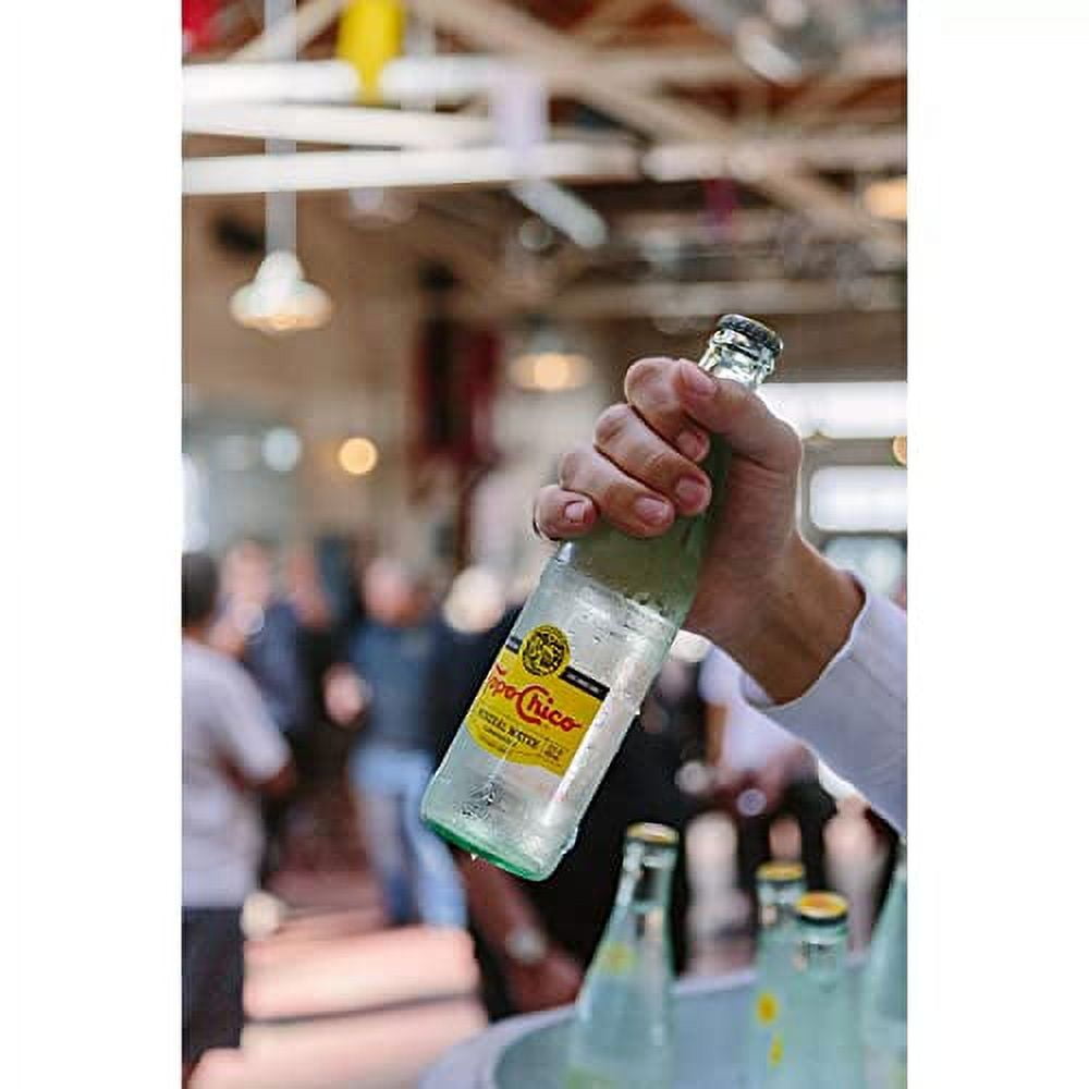Topo Chico - Carbonated Mineral Water, Glass Bottles 16.9 fl. oz., 18 304.2 Fl Oz