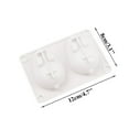 thumbnail image 6 of Cake Pan,DIY Rabbit Shape Cake Baking Tool Mould Baking Tray Silicone Bunny Mould Silicone Baking Mould For Candy Easter Mould, 6 of 7