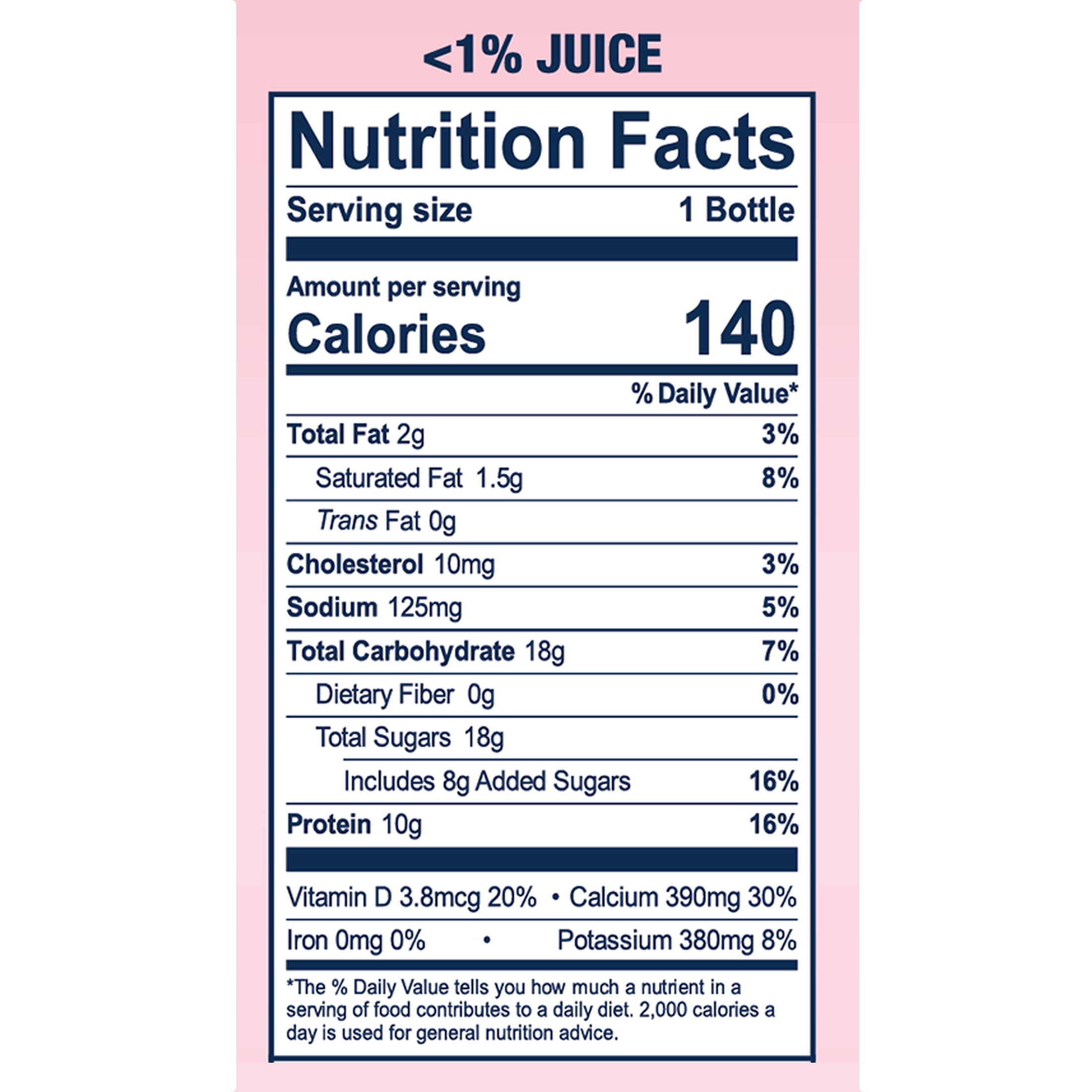 Lifeway Lowfat Milk Kefir, Strawberry, 8 fl oz Bottle