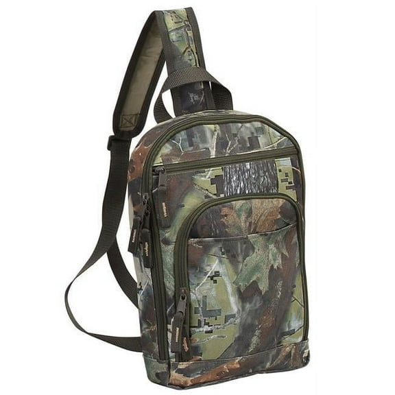 Preferred Nation P4355.CAMO Slim Sling Backpack, Camo
