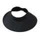 thumbnail image 3 of Sombrero de paja para mujer, sombreros para el sol, ala ancha, cómodos, duraderos, informales, portátiles, de pescador. Negro, 3 of 9