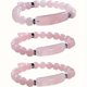 thumbnail image 2 of QUTETN Stone Bracelet 8mm Beads Chakra Heart Charm Bracelet Handmade Jewelry For Women, 2 of 4