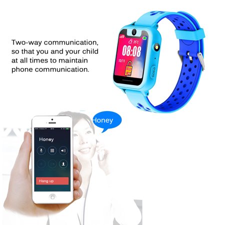 Kids Smart Watches GPS Tracker Phone Call for Boys Girls Digital Wrist Watch, Smart Sport Watch