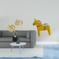 thumbnail image 2 of Escultura de figura de caballo, adorno coleccionable, obra de arte para escritorio, armario, estantería, entrada, decoración de interior para inaugura, 2 of 8