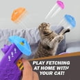 thumbnail image 3 of Fetch Toy For Cat Colorful Flying Disc Launchers Toys for Pet Cat Dog, 3 of 8