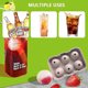 thumbnail image 4 of Molde para hacer bolas de hielo para whisky, máquina para hacer bolas de hielo para whisky escocés y cócteles, fácil liberación, 4 of 5