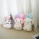 thumbnail image 4 of Almohada suave Kuromi My Melody de 40/70cm, almohada cómoda de peluche de Anime Kawaii de estilo japonés, almohada decorativa para sofá, 4 of 5